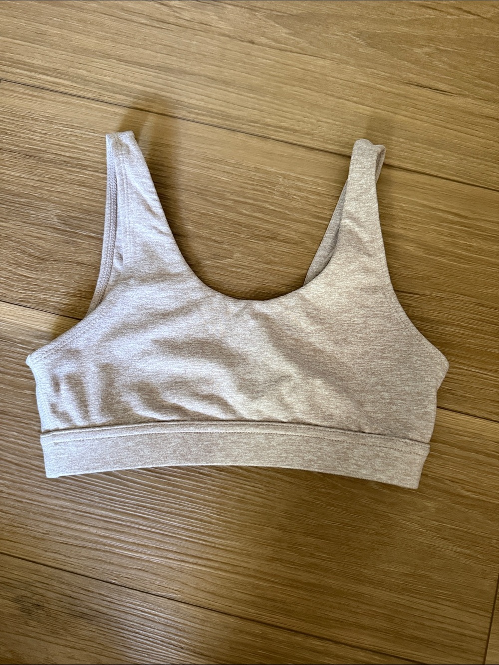 P'tula Heather Light Gray Scoop Bralette